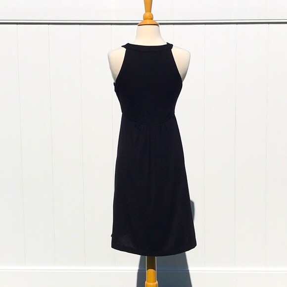 Calvin Klein Black Racerback T Shirt Dress Size 10 - Picture 5 of 10